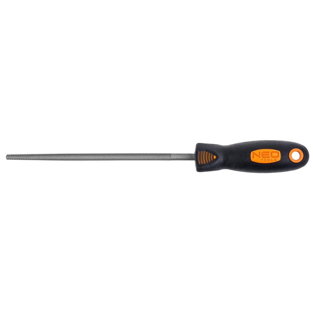 NEO Round metal file 200 mm - precise tool for every DIY enthusiast