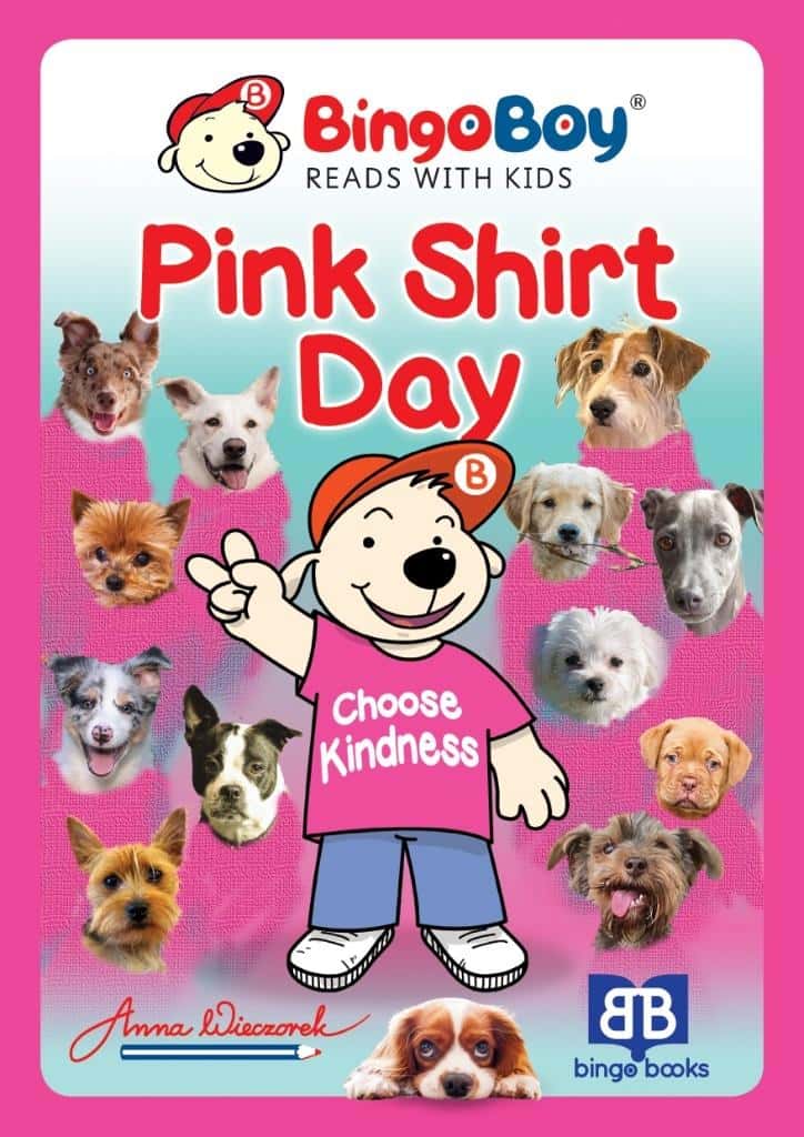 Bingo Books Pink Shirt Day - book about friendship and acceptance