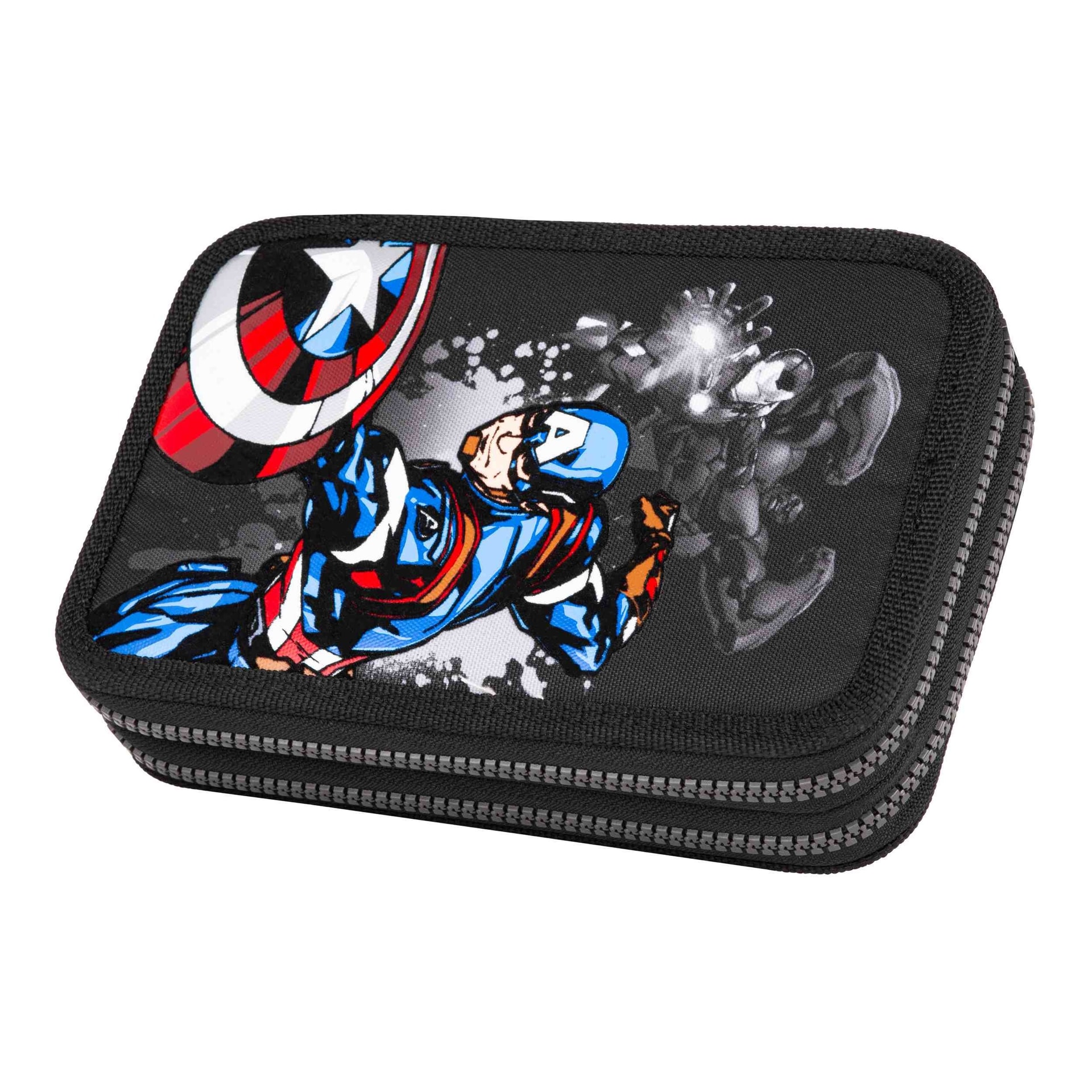 Piórnik 2-komorowy z wyposażeniem Coolpack Jumper 2 Disney Core Avengers