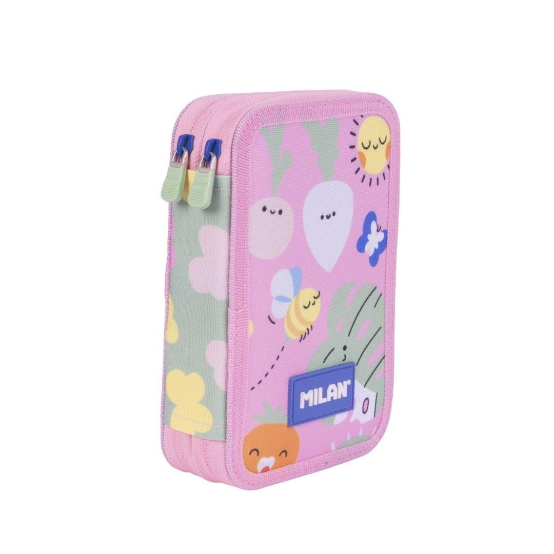 Green&Grow 2-Level Pencil Case with Equipment - perfect for school