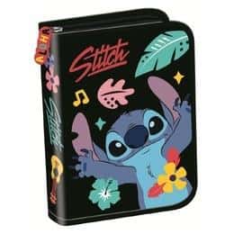 Stitch black aloha Double Pencil Case - perfect for school