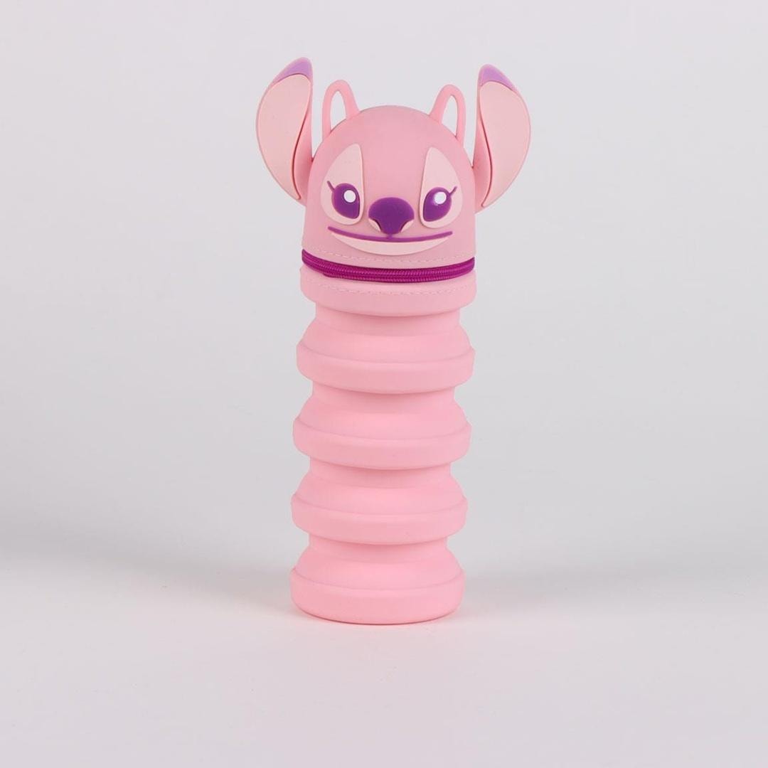 Stitch & Andzia Rubber pencil case expandable - ideal for school