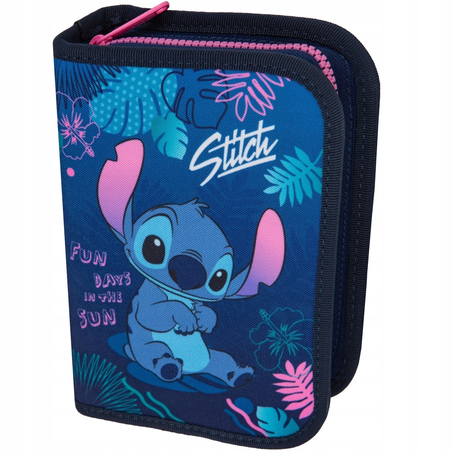 Piórnik jednoklapkowy bez wyposażenia Coolpack Clipper Disney Core Stitch