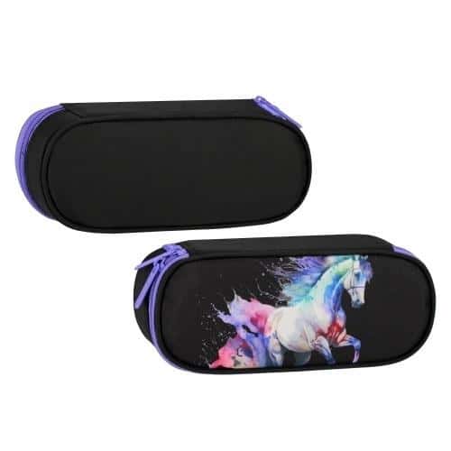 STARPAK Pencil case 1-compartment Cuties Horses
