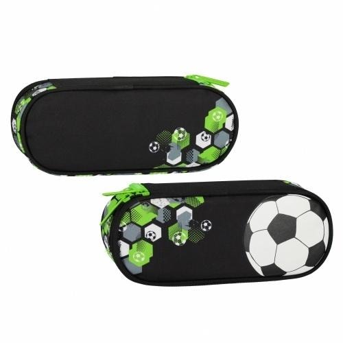 STARPAK Pencil case pouch Football green - ideal for football fans