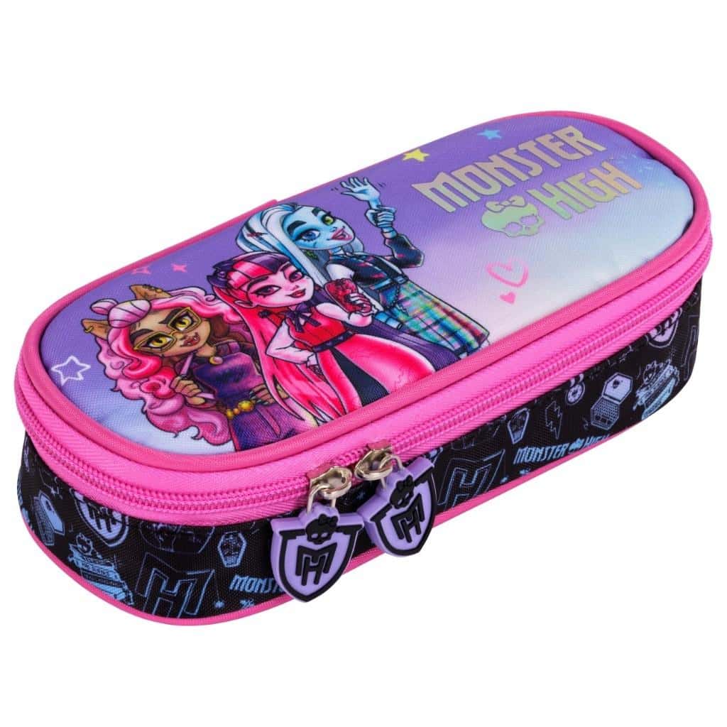 Monster High Pencil Case with Flap - ideal for fans