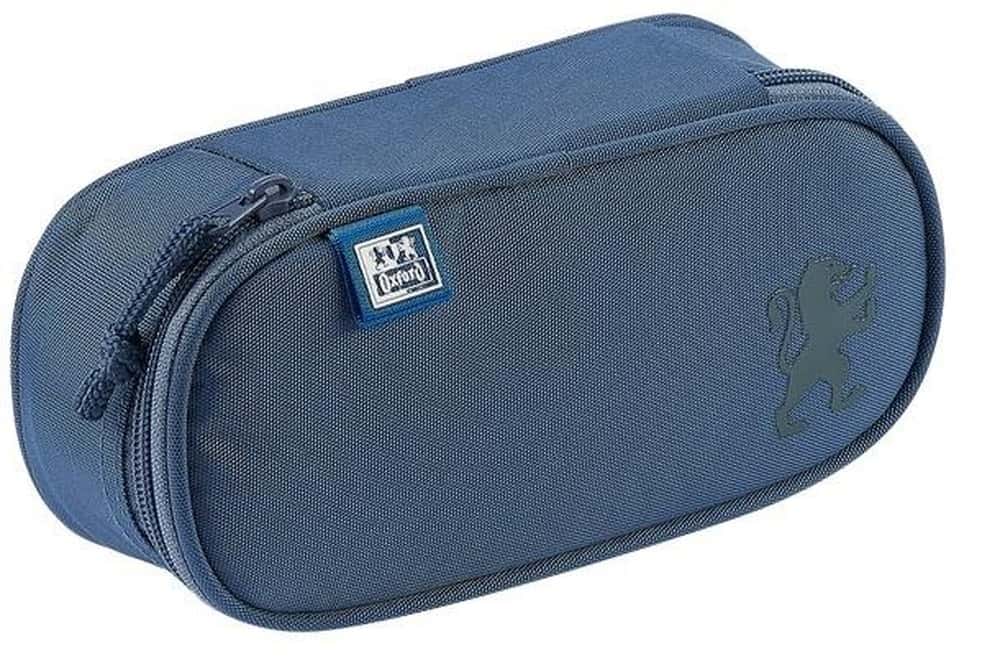 Oxford School pencil case with flap jeans - perfect for school