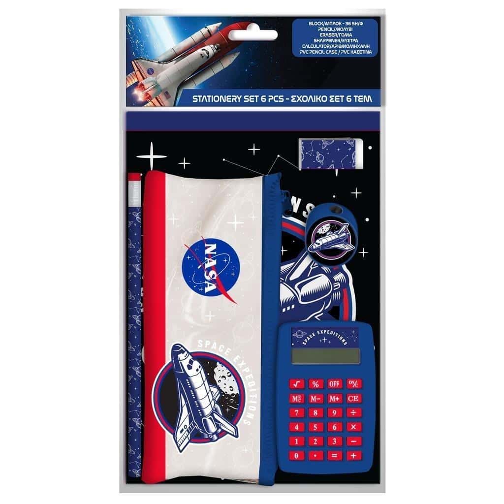 Nasa Calculator Pencil Case - ideal school set