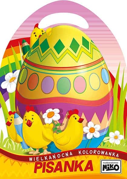 Easter coloring book Easter egg - perfect fun for children