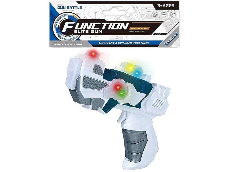 Battery-operated pistol with light and sound - perfect gift for kids