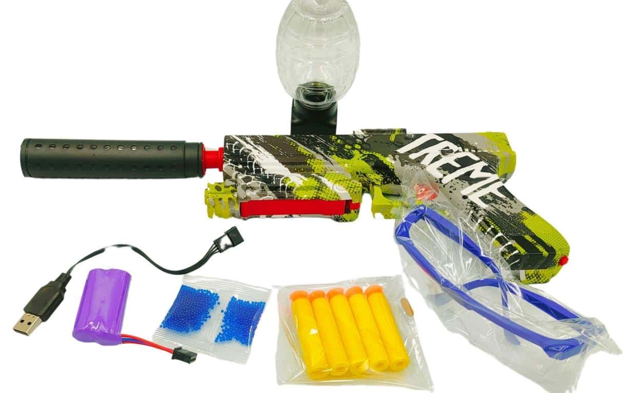 Pegaz Toys Gel ball and arrow gun with charger