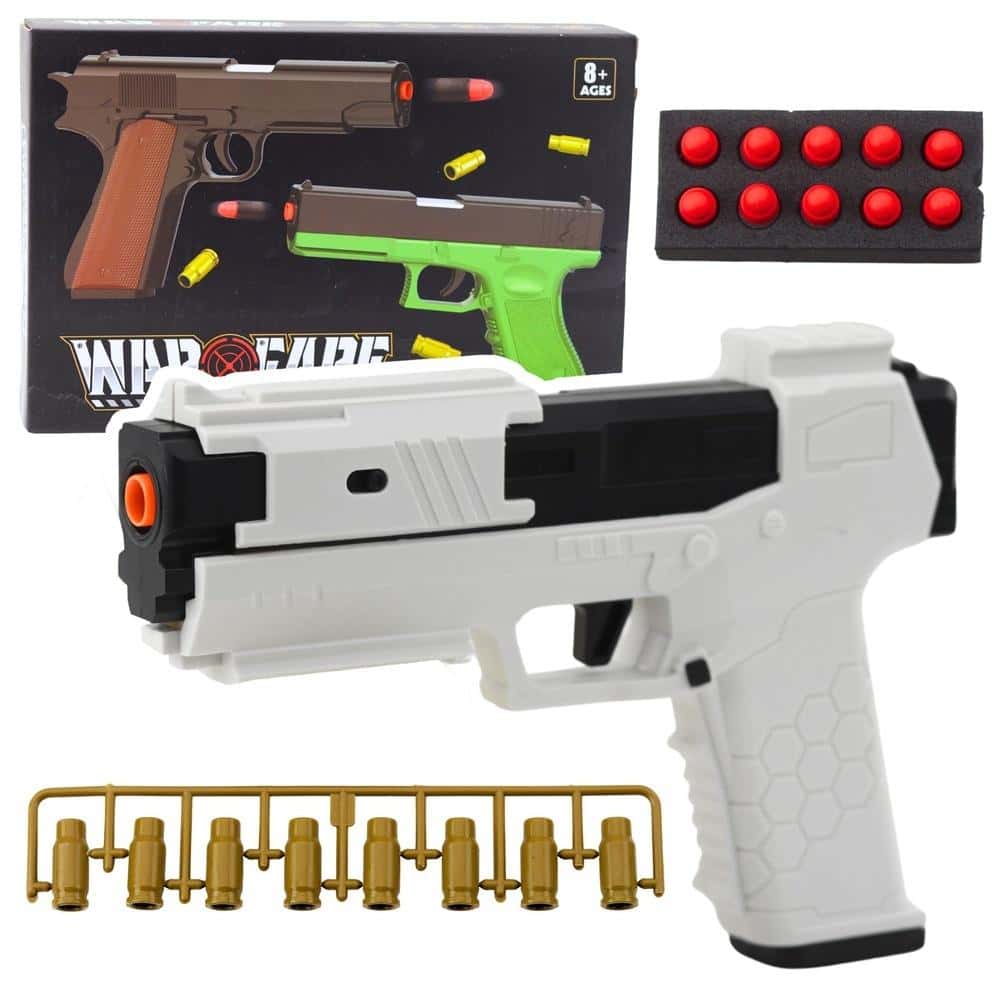 Warfare Foam dart gun - white model for little agents