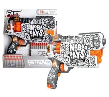 Foam dart gun - Shoot bursts with a magazine!