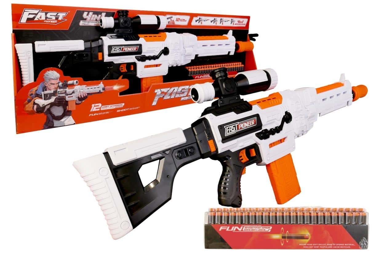 Foam dart gun for children - perfect gift