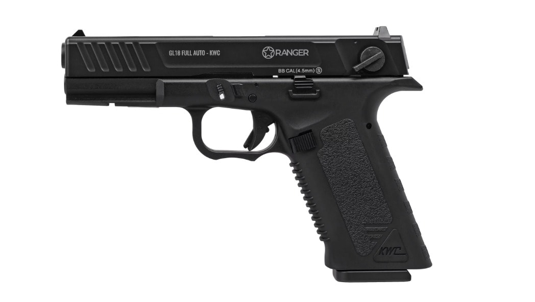 KWC RANGER GL18 FULL AUTO BLOWBACK Air Pistol - Realistic Model for Demanding Users
