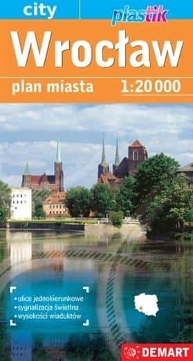 Demart Wrocław City Map 1:20 000 - discover the capital of Lower Silesia!