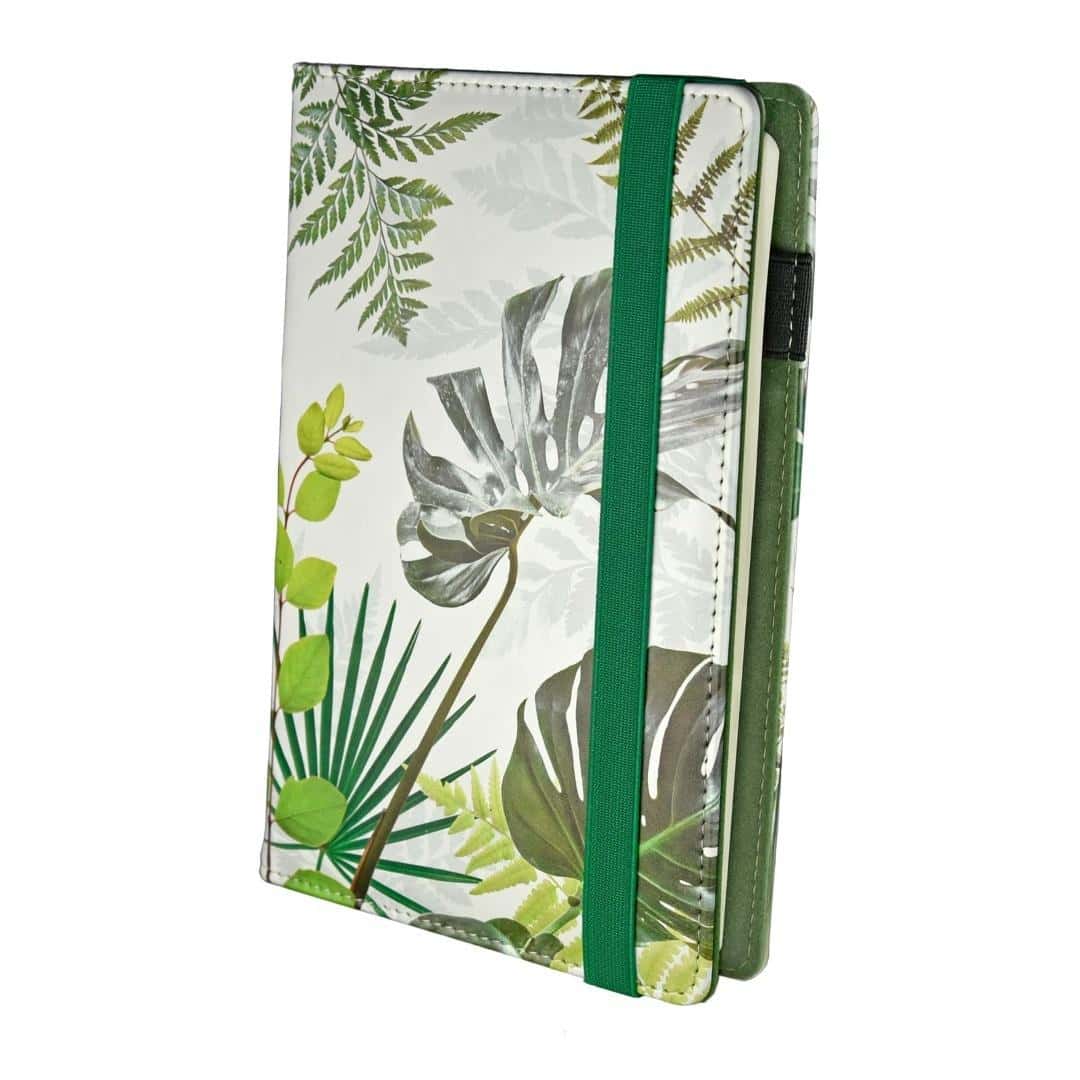 Planer Print Botanic White - A5 Daily planner replaceable insert