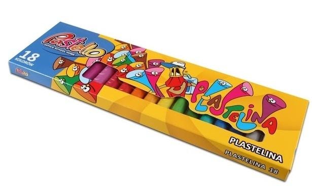 Plasticine 18 colors - creative fun for everyone