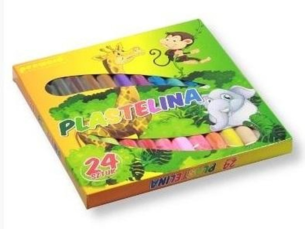 Plastelina 24 kolory Penword