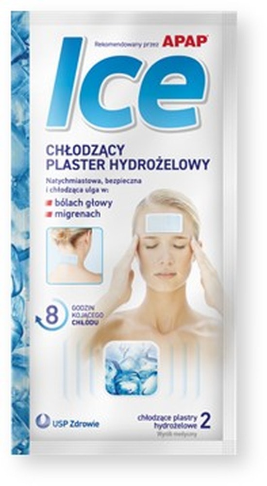 Cooling patch 5 x 12 cm - 2 pieces for quick relief