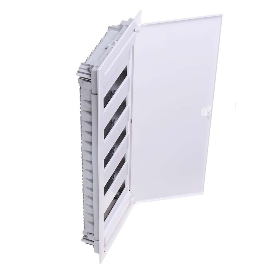 Noark PM - Plastic installation enclosure with metal door, flush-mounted, 60 modules