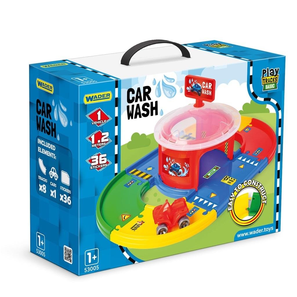 Wader Play Tracks Basic Car Wash - ideal fun for your child