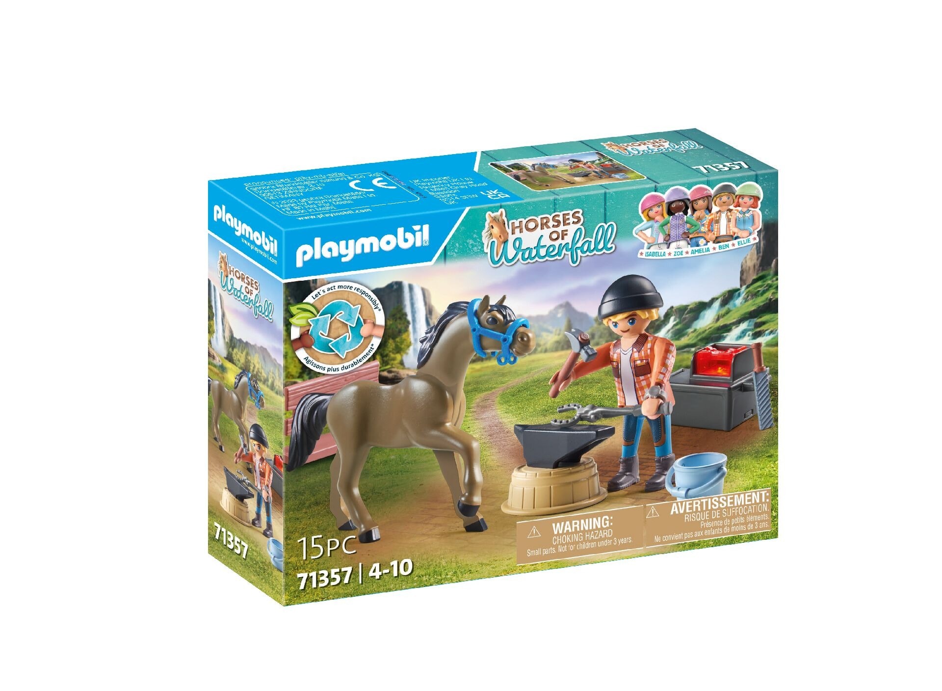 Playmobil Kowal Ben i Achilles 71357