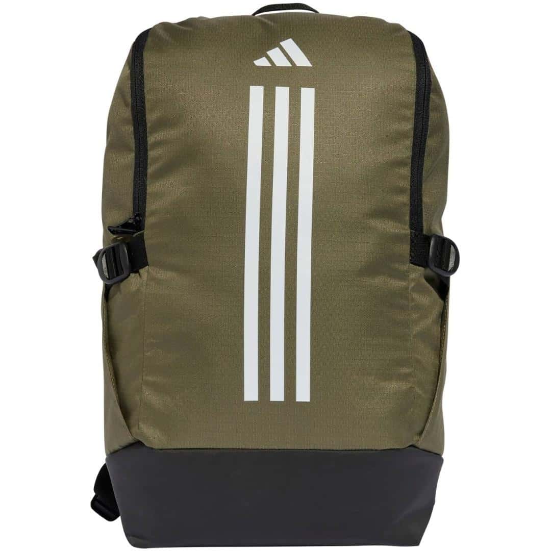 Adidas Essentials 3-Stripes Backpack olive 23l - perfect for everyday use