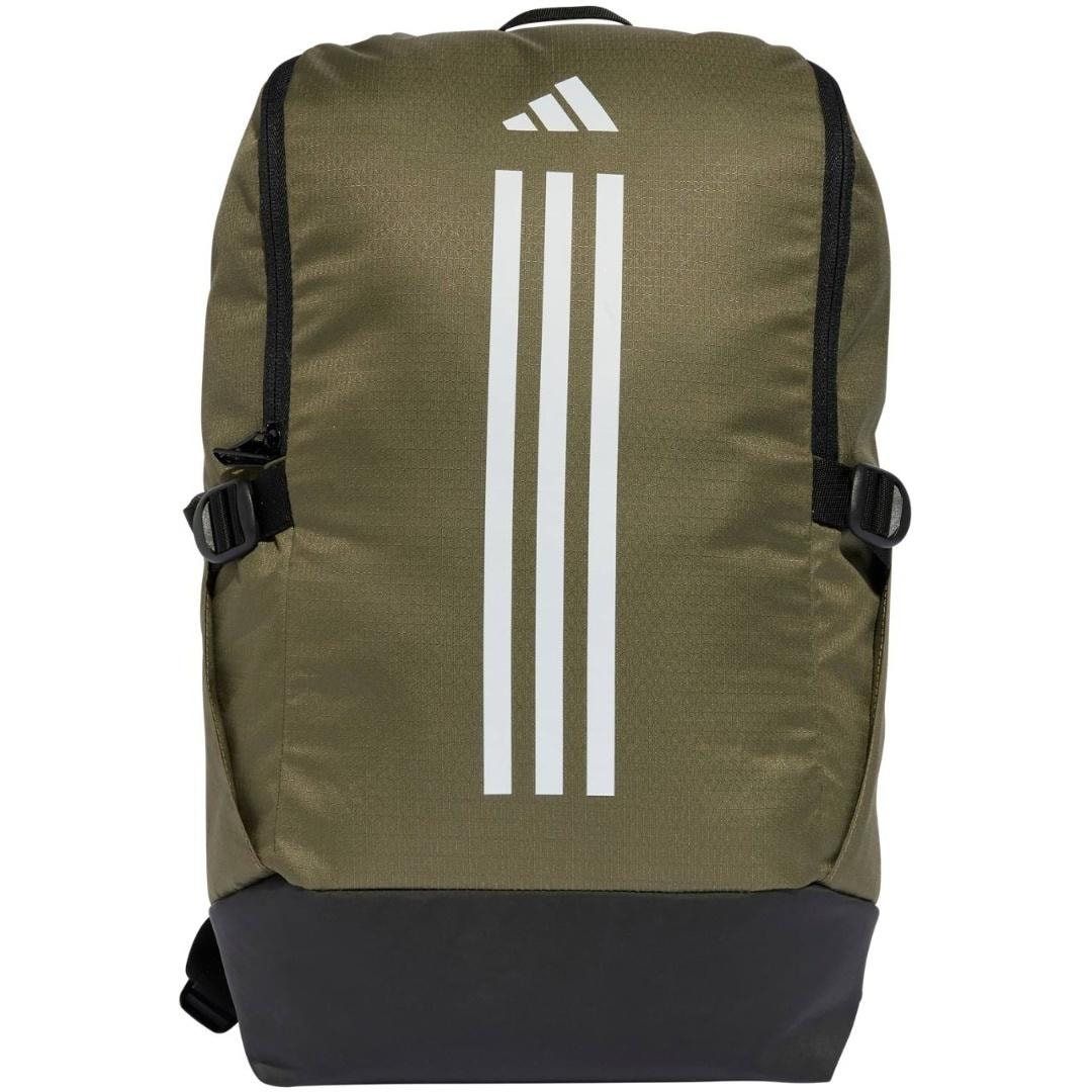 Adidas Essentials 3-Stripes Backpack olive 23l - perfect for everyday use
