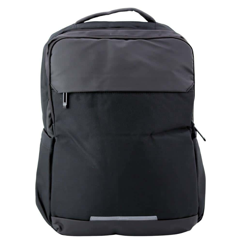 Business backpack with USB port black 16L - ideal for work and university