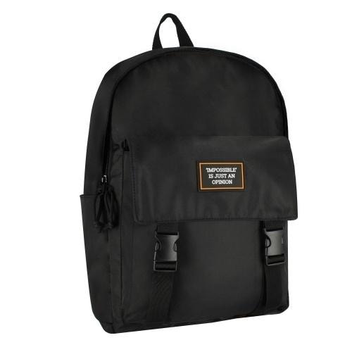 Starpak Just Black Youth Backpack - perfect for school