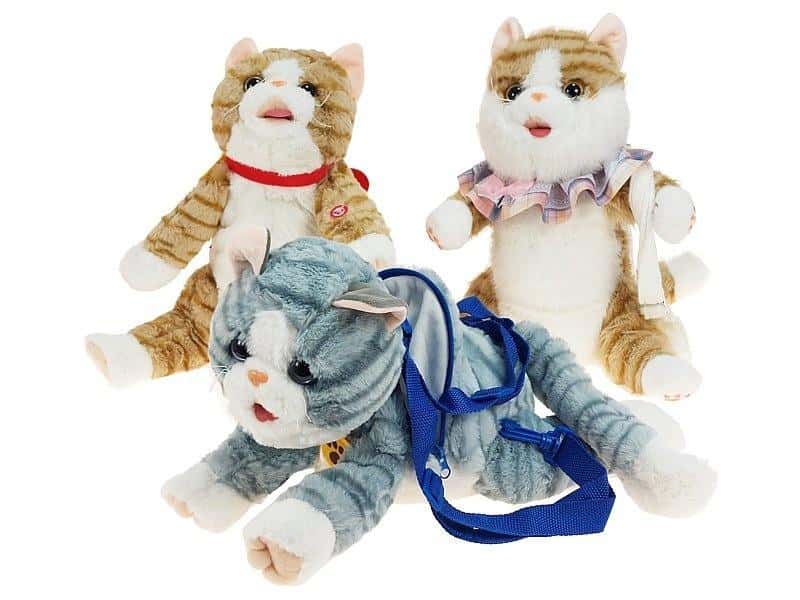 Plush backpack Cat - the perfect companion for your child!