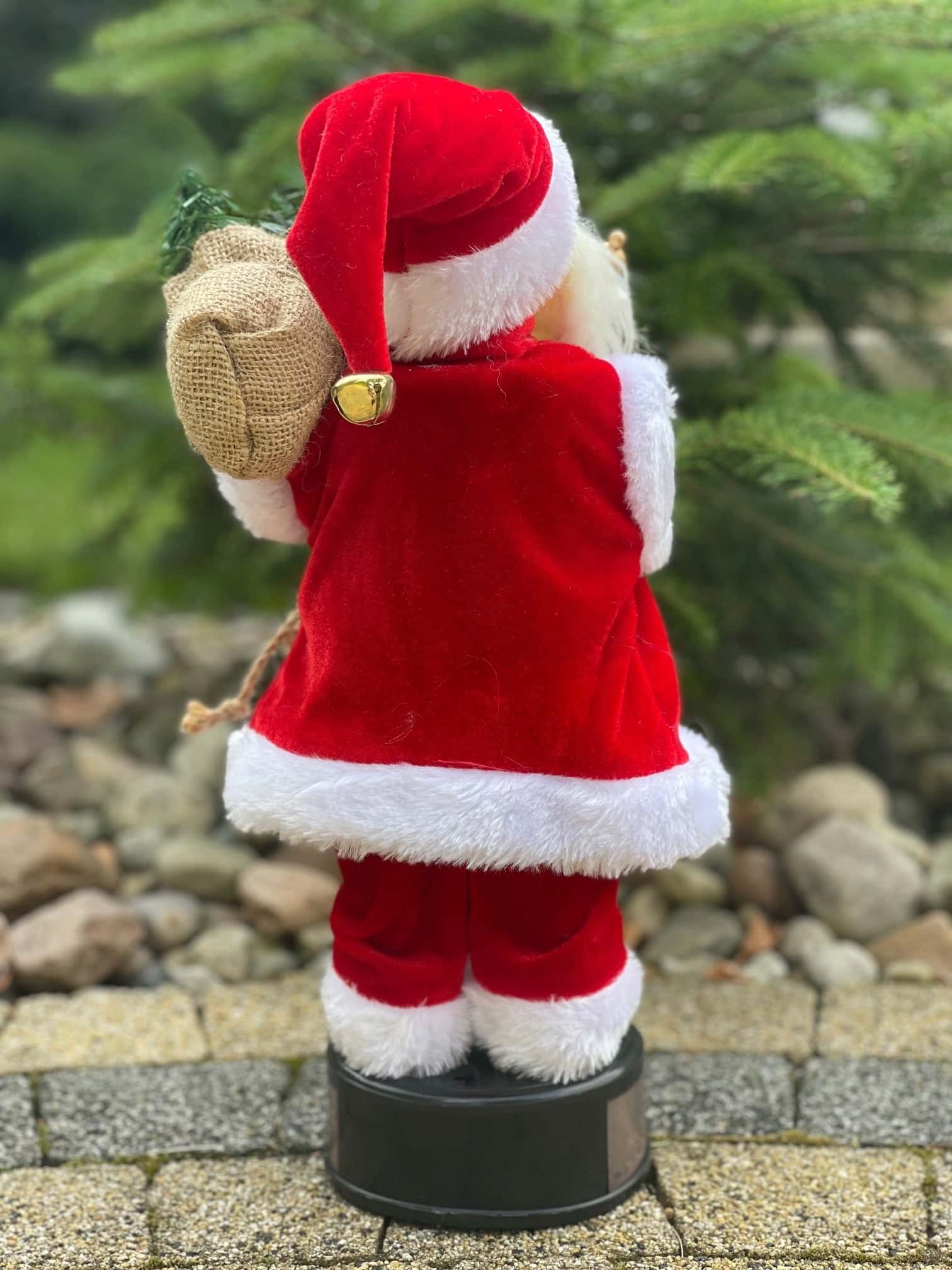 Plush Santa Claus Figure 14 cm - Christmas decoration