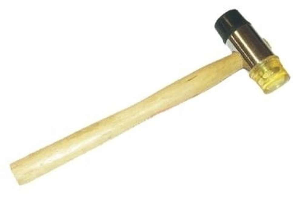 Rubber-plastic sheet metal hammer 32 mm - ideal for precise work