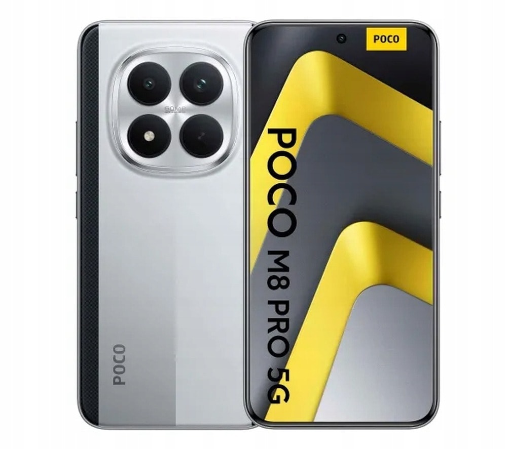 Smartfon Xiaomi Poco M8 Pro 5G Dual SIM 8/256GB Srebrny