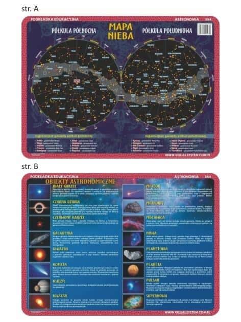 Visual System - Educational pad Sky maps and astronomical objects