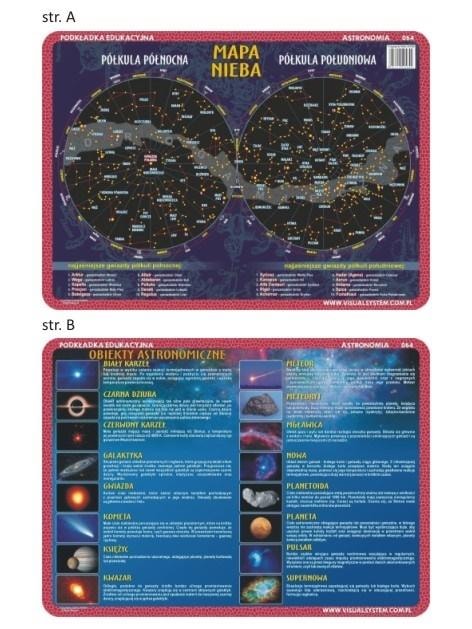 Visual System - Educational pad Sky maps and astronomical objects