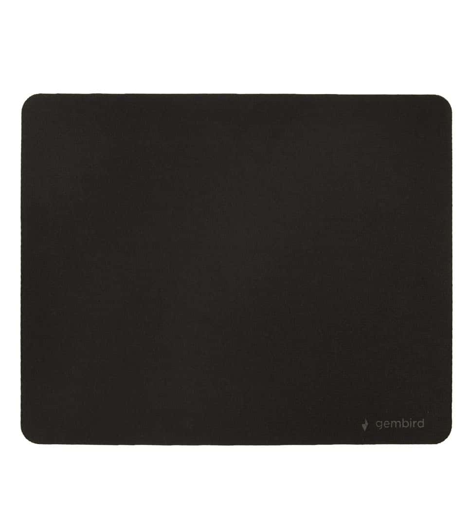 Gembird Mouse Pad Micro Rubber - Black, ideal for work