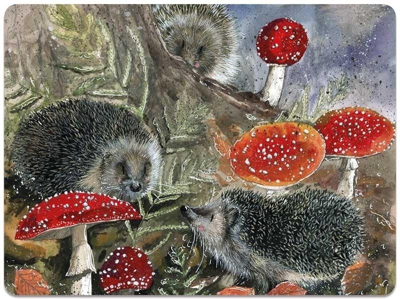Table mat MT60 Hedgehogs - Charming table decoration