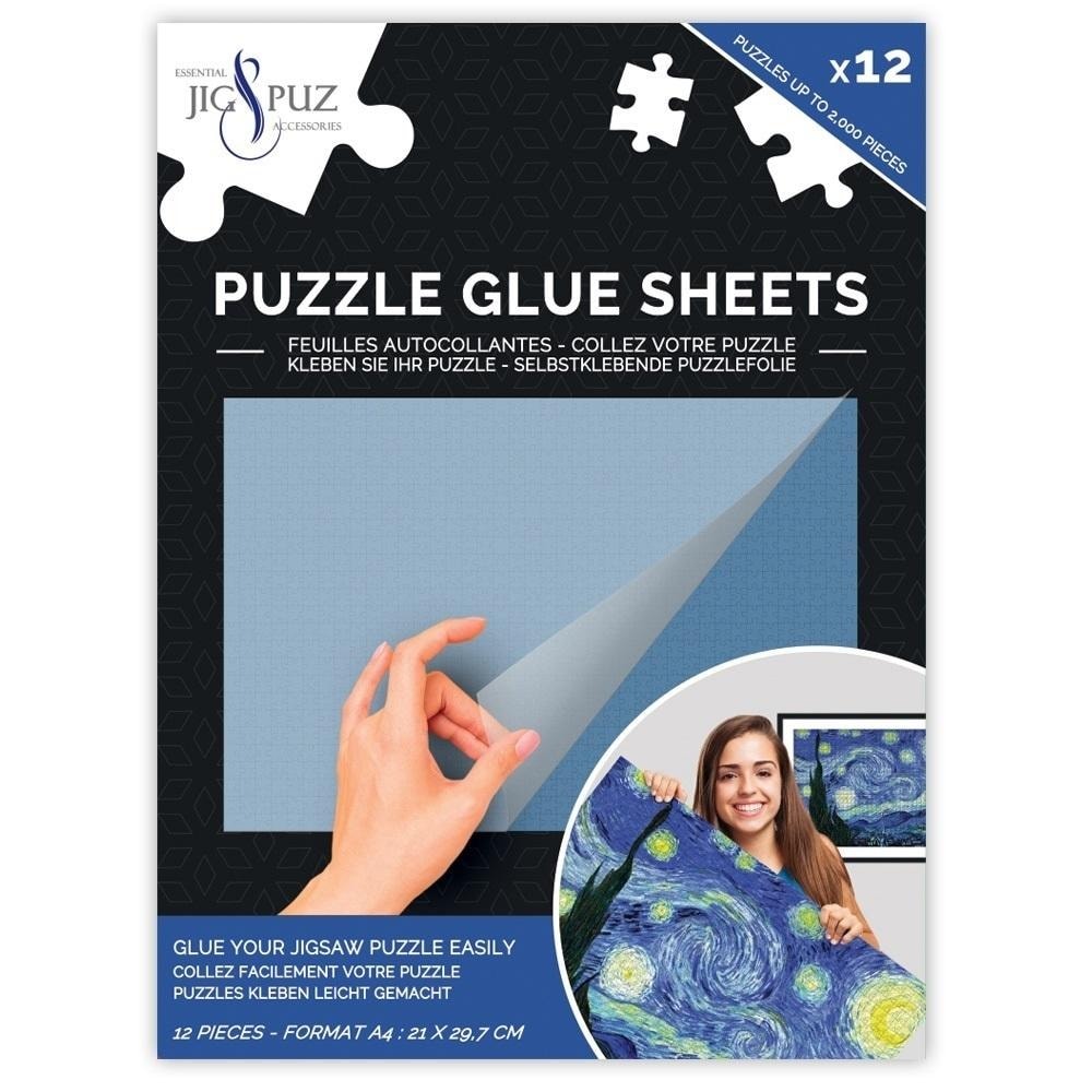 Jig&Puzz Self-adhesive sheets for puzzles - ideal for up to 2000 pieces