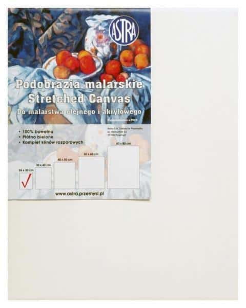 ASTRA Painting canvas 40x50cm - Ideal for oil and acrylic paints