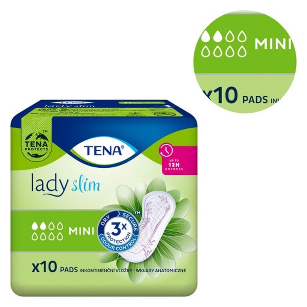 TENA Mini Panty Liners - Discreet protection every day