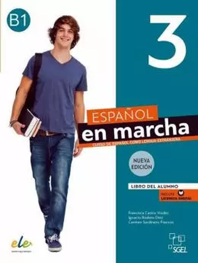 Nuevo Espanol en marcha 3 B1 - Textbook for learning Spanish