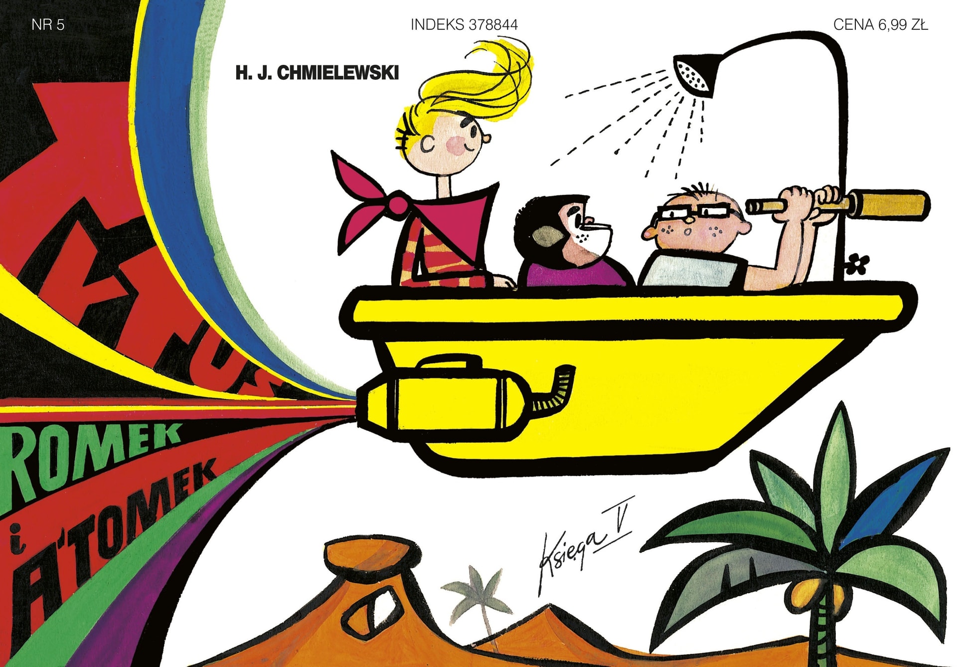 Podróż do ćwierć koła świata. Tytus, Romek i A'Tomek. Księga 5 wyd. 2026