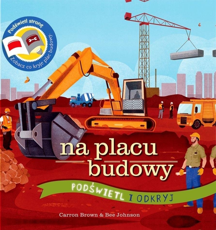 Na placu budowy. Podświetl i Odkryj
