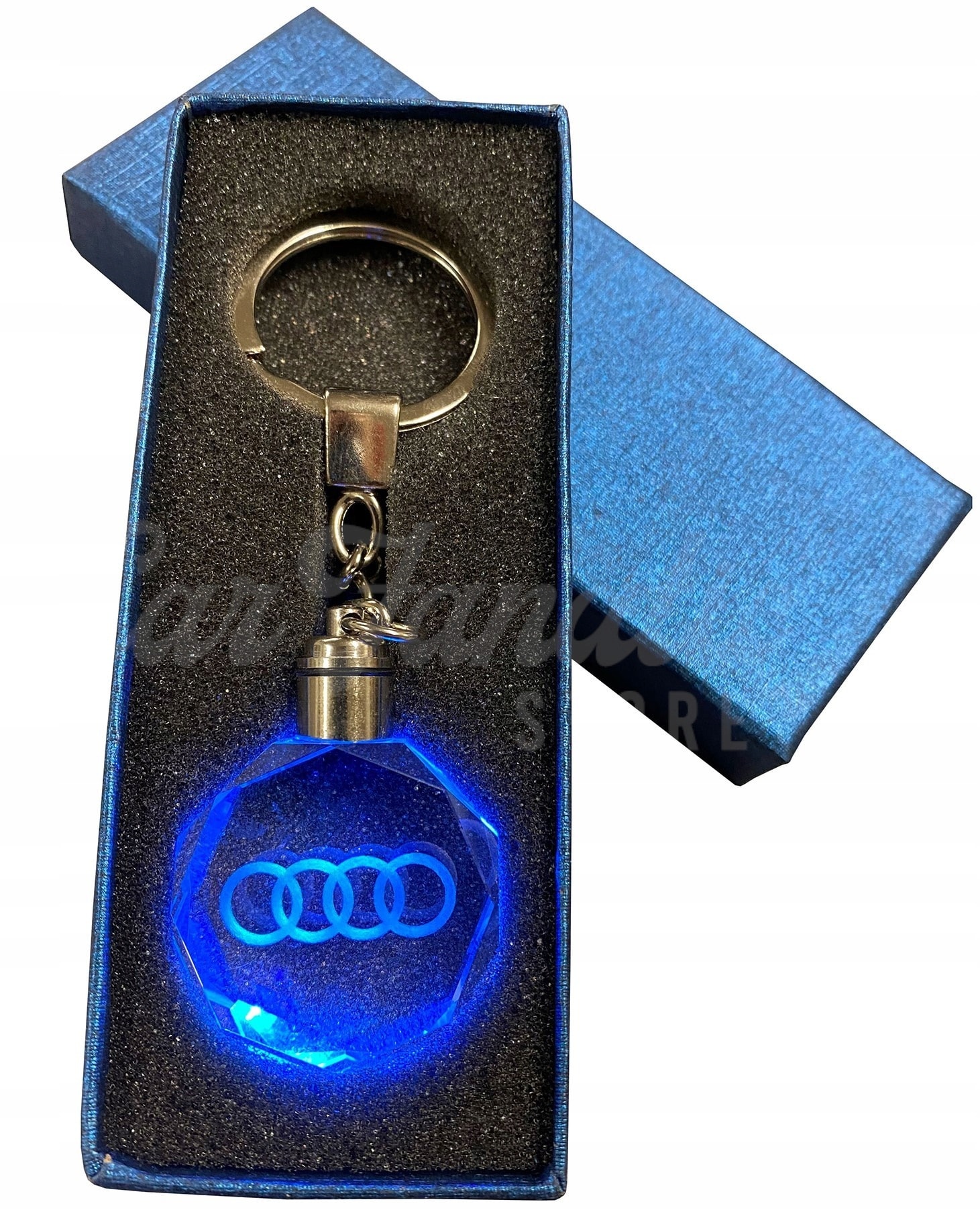 Illuminated keychain with LED diode - perfect gadget for everyday use