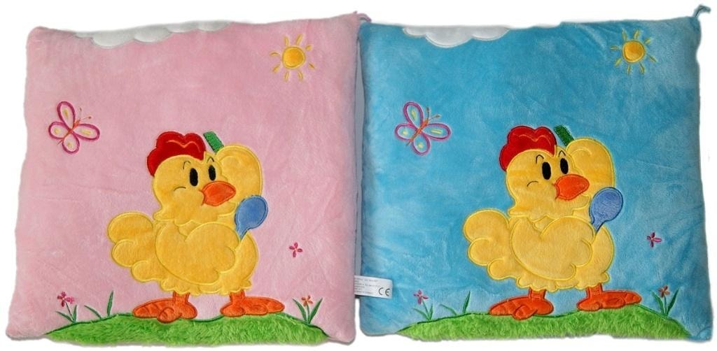 Pillow Chicken 33cm MIX - soft decoration for the room
