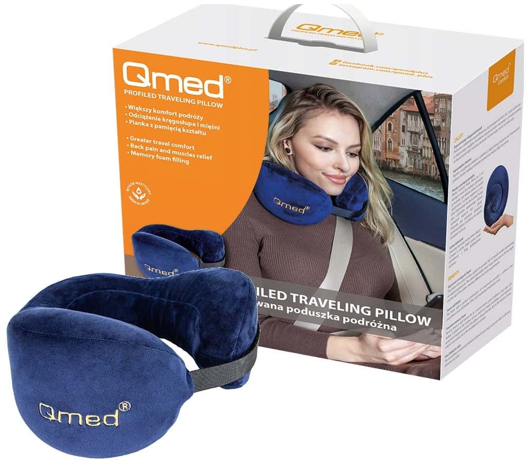 Orthopedic Travel Pillow - comfortable sleep while traveling