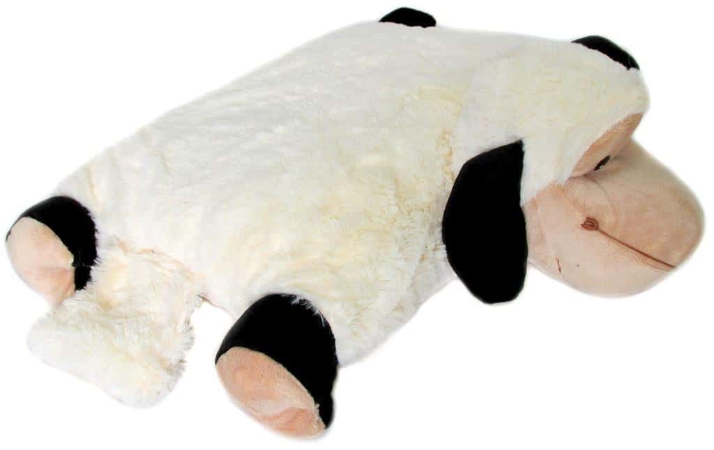 Folding Pillow Sheep 34cm - soft and charming