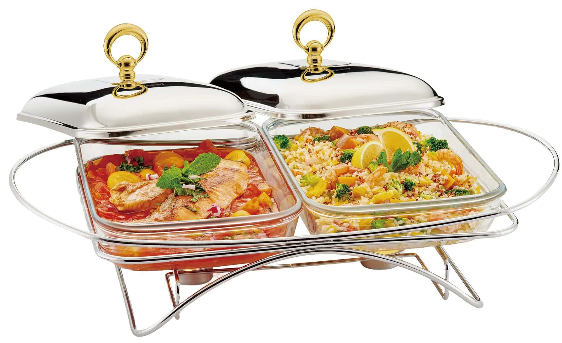Klausberg Double food warmer - perfect for parties